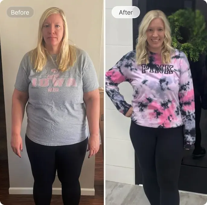 Amanda Before and After